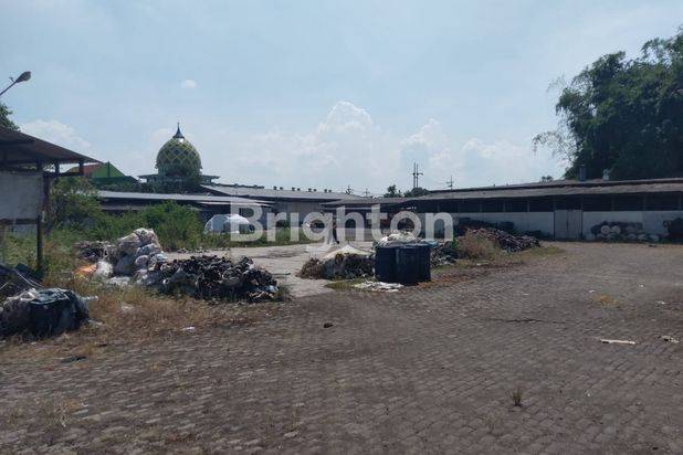 GUDANG BEKAS PABRIK Area sawunggaling Jemundo Sidoarjo