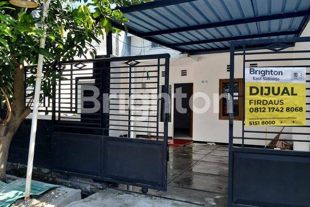 RUMAH TERAWAT DAN SIAP HUNI DI VILLA JASMINE 3 SUKO SIDOARJO