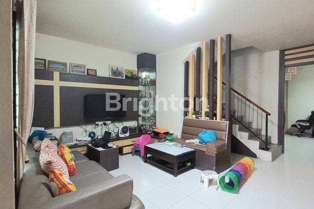 RUMAH 2 LANTAI PERMATA REGENCY SEMI FURNISH SIAP HUNI DI BALOI