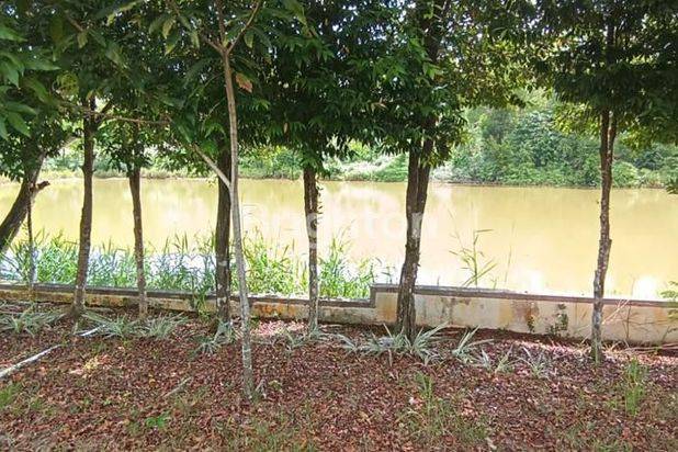 sukajadi view danau dan taman golf