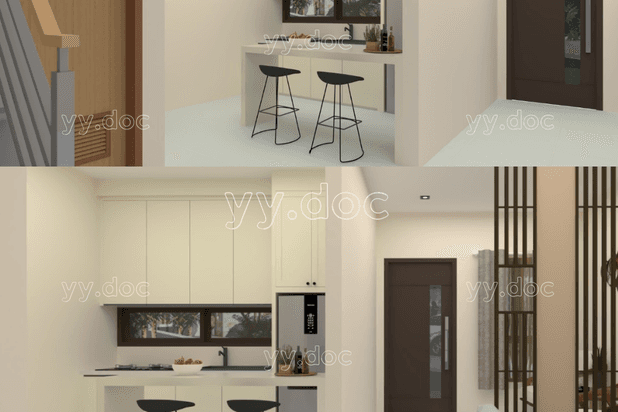 Rumah 2,5 Lantai Konsep Villa Premium, Balikpapan