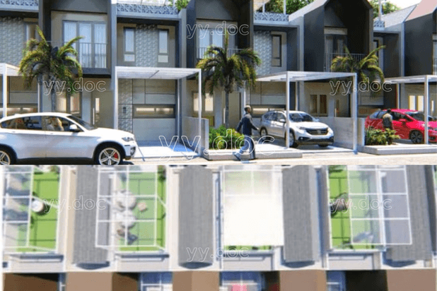 Rumah 2,5 Lantai Konsep Villa Premium, Balikpapan