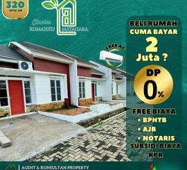 Rumah 1lantai di pusat pemerintahan tangerang