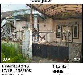 Jual Rumah Hook Kotabaru Driyorejo Gresik Dkt Karang Ploso Tol SUMO