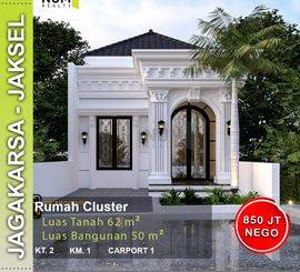 Dijual Murah Rumah Cluster di Jagakarsa Jakarta Selatan