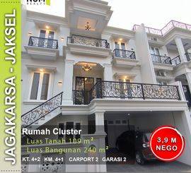 Dijual Rumah Cluster di Jln Durian Raya Jagakarsa Jakarta Selatan