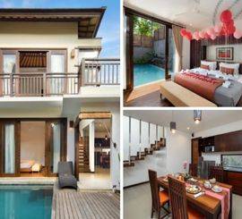 Villa 1.6 are lantai 2 full furnished tibubeneng canggu