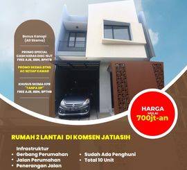 Di jual Rumah 2 lamtai di komsen jatiasih
