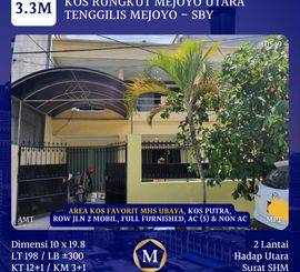 Dijual Kos Putra Rungkut Mejoyo Utara Surabaya 3.3M Full Furnish