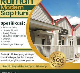 HUNIAN MEWAH AREA LOWOKWARU