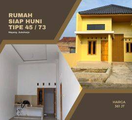 DIJUAL RUMAH SIAP HUNI DEKAT STASIUN GAWOK DI MAYANG GATAK SUKOHARJO