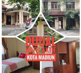 JUAL Hotel Aktif, di KOTA MADIUN Lokasi Strategis