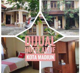 JUAL Hotel Aktif, di KOTA MADIUN Lokasi Apik