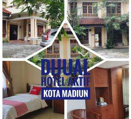 JUAL Hotel Aktif, di KOTA MADIUN Lokasi Top