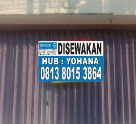 Disewakan Kios Strategis Jl. Kelud Raya Gajah Mungkur Semarang