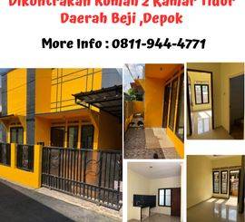 Dikontrakan Rumah 2 Kamar Tidur Daerah Beji ,Depok