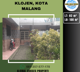 Rumah Murah Super Strategis di Klojen Malang