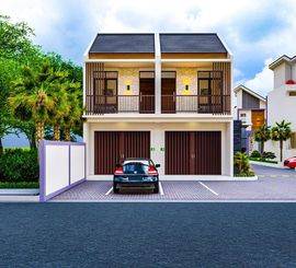JUAL RUKO 2 UNIT STRATEGIS PINGGIR JALAN DI CILAME DEKAT LRT