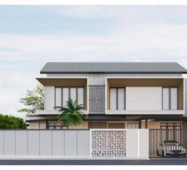 Rumah Luxury design Classic Modern di Kawasan Komplek Pemda