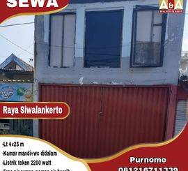 Disewakan Toko Raya Siwalankerto Sangat Strategis