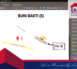 Jual Cepat Tanah Sawah Zona Industri Pergudangan