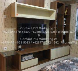 Dijual Apartemen 3BR Bassura City Tw B lt 12AC FURNISH
