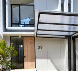 disewakan rumah semi furnish 2 lantai di lippo cikarang