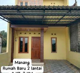 Dijual Rumah Murah Baru Gentan Manang Solo 2 Lantai Area Perumahan
