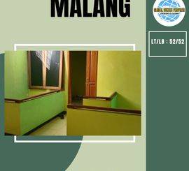 Rumah Siap Huni Murah Bisa Akses Mobil Lokasi di Kota Malang