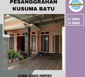 Rumah Luas Siap Huni Murah Lokasi di Pusat Kota Batu
