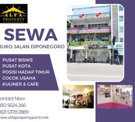 Disewakan Ruko Diponegoro Kota Pontianak
