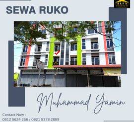Disewakan Ruko Muhammad Yamin Kota Pontianak