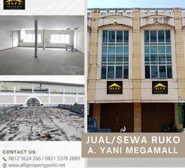 Disewakan Ruko A Yani Mega Mall Kota Pontianak