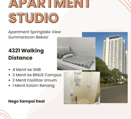 Apartment Studio Fully Furnished