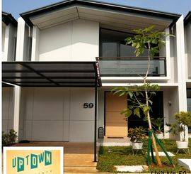 DISEWAKAN RUMAH LOKASI STRATEGIS, UNIT BARU UPTOWN ESTATE DI LIPPO CIKARANG