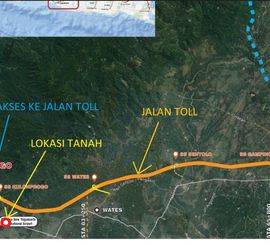 Tanah SHM pinggir jalan Nasional dekat Bandara YIA Temon Kulon Progo Yogyakarta