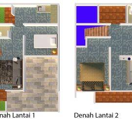 RUMAH 2 LANTAI SIAP HUNI DI DEPOK DP 0% BANYAK BONUSNYA