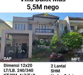 Rumah villa bukit mas surabaya barat dkt wiyung ptc siap huni