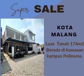 Rumah Kos Super Murah Luas Dekat Kampus Di Kawasan Bisnis Suhat Malang