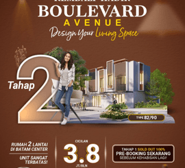Rumah 2 Lantai di Batam Center