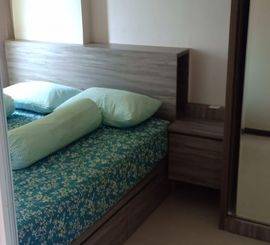 Green Pramuka square 2 kamar unit furnish tahunan plus IPL