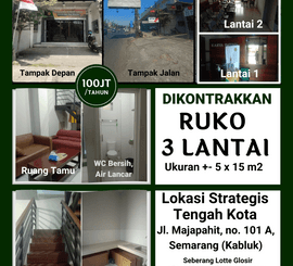 Ruko 3 Lantai di Jalan Majapahit Semarang