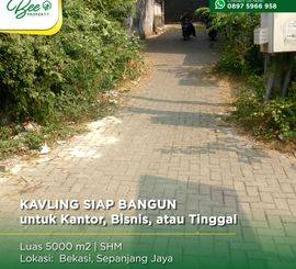 Kavling Siap Bangun di Sepanjang Jaya Bekasi Barat
