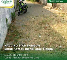 Kavling Siap Bangun di Sepanjang Jaya Bekasi Barat