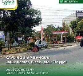 Kavling Siap Bangun di Sepanjang Jaya Bekasi Barat