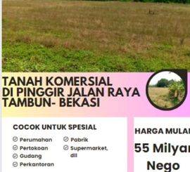 TANAH 2.5 H BEKASI