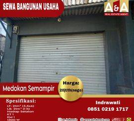 DISEWAKAN BANGUNAN USAHA (TOKO) WILAYAH SURABAYA TIMUR