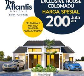 RUMAH DI COLOMADU DEKAT BANDARA DAN KAMPUS UMS