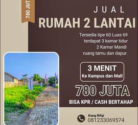 Rumah 3 Kamar Tidur di Kota Malang