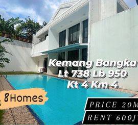 Rumah Bagus Luas 738 Bangka Kemang